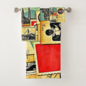 historische postreis bad handdoek (Insitu)