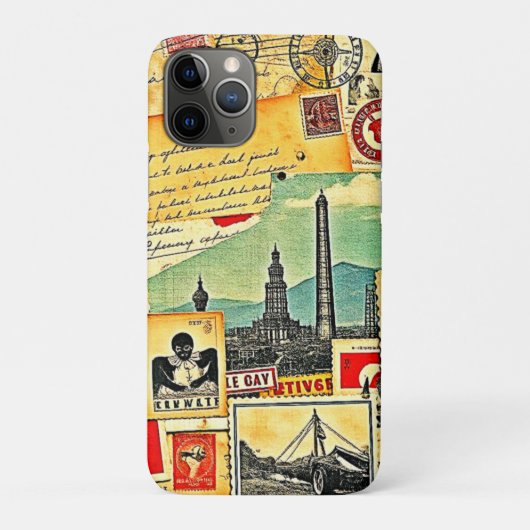 historische postreis Case-Mate iPhone case (Achterkant)