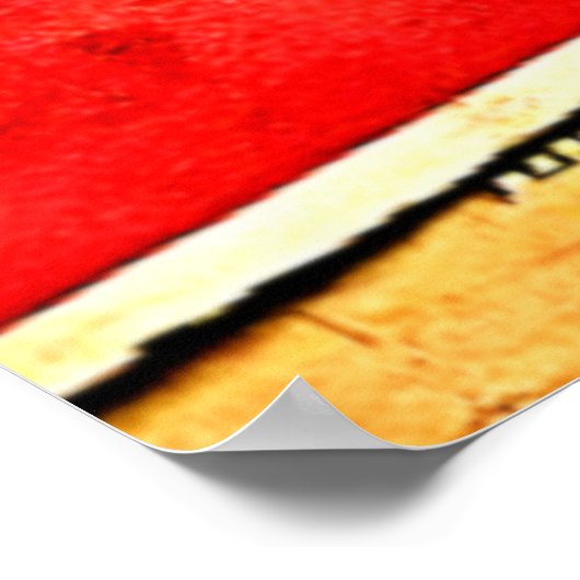 historische postreis poster (Hoek)