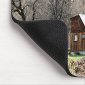 Historische potato Creek Log Cabin..... Muismat (Hoek)