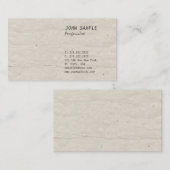  Historische Professionele Gebruikte Wijze van het Visitekaartje (Voorkant / Achterkant)