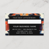 Historische Red Brick Building Elegant Professiona Afsprakenkaartje (Achterkant)