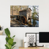 Historische ristmolen poster (Thuiskantoor)