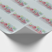 Historische Rode Bakstenen Ingang Cadeaupapier (Hoek)