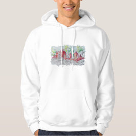Historische Rode Bakstenen Ingang Hoodie