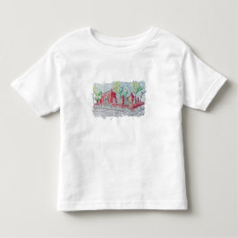 Historische Rode Bakstenen Ingang Kinder Shirts