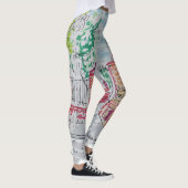 Historische Rode Bakstenen Ingang Leggings (Rechts)