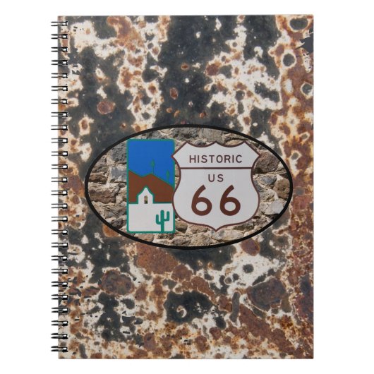 Historische Route 66 ~ Arizona Notitieboek (Voorkant)