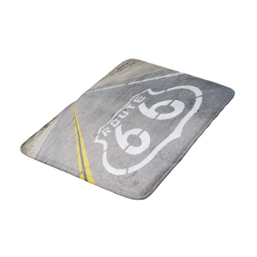 Historische Route 66 Bath Mat. Badmat (Gekanteld)