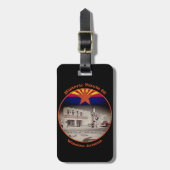 Historische route 66 Bestemming Winslow Arizona Bagagelabel (Voorkant verticaal)