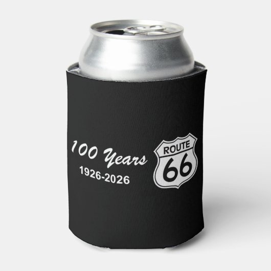 Historische Route 66 Eeuwfeest Blikjeskoeler (Blikje Voorkant)