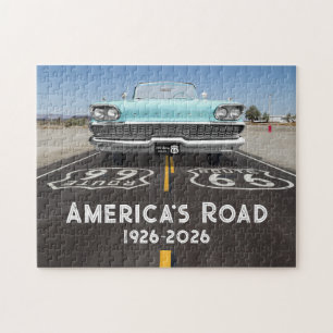 Historische Route 66 Eeuwfeest Legpuzzel