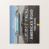 Historische Route 66 Eeuwfeest Legpuzzel (Verticaal)
