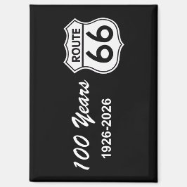Historische Route 66 Eeuwfeest Magneet