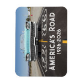 Historische Route 66 Eeuwfeest Magneet (Verticaal)