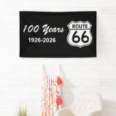 Historische Route 66-eeuwfeest Spandoek (Insitu)