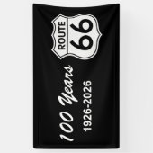 Historische Route 66-eeuwfeest Spandoek (Verticaal)