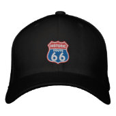Historische route 66 geborduurde pet (Voorkant)