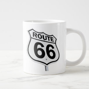 Historische route 66 grote koffiekop