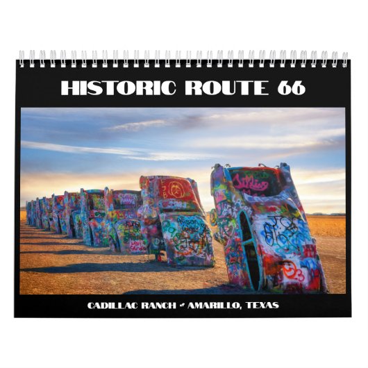Historische Route 66 Kalender (Hoes)