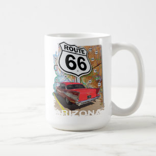 Historische route 66 koffiemok