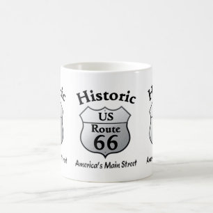 Historische route 66 koffiemok