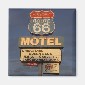 Historische route 66 magneet (Voorkant)
