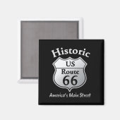 Historische Route 66 magneten (Voorkant / Achterkant)