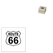 Historische route 66 rubberstempel (Gestempeld)