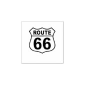 Historische route 66 rubberstempel (Afrduk)