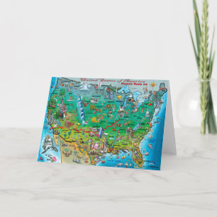 Historische Route 66 van de V.S. Kaart