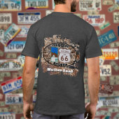 Historische route 66 ~ Vlagpersoneel, Arizona T-shirt