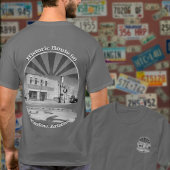 Historische Route 66 Winslow Arizona Voorzijde T-shirt