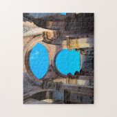 Historische ruïnes van de Antigua Architecture. Legpuzzel (Verticaal)