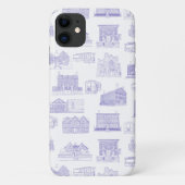 Historische Salem MA Patroon iPhone / iPad case (Achterkant)