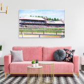 Historische Saratoga Race Course Canvas Afdruk (Insitu (Woonkamer))