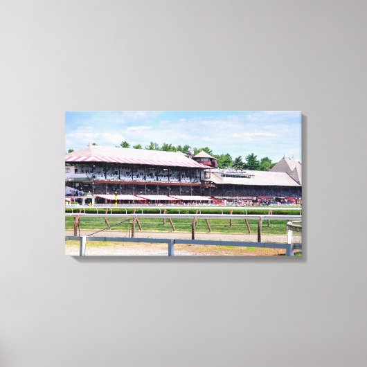 Historische Saratoga Race Course Canvas Afdruk (Voorkant)