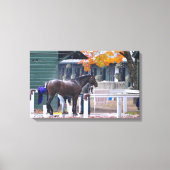 Historische Saratoga Race Course Canvas Afdruk (Voorkant)