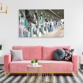 Historische Saratoga Race Course Canvas Afdruk (Insitu (Woonkamer))