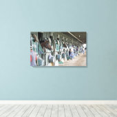 Historische Saratoga Race Course Canvas Afdruk (Insitu (Houten vloer))