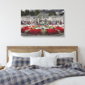 Historische Saratoga Race Course Canvas Afdruk (Insitu (Slaapkamer))