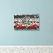 Historische Saratoga Race Course Canvas Afdruk (Insitu (Houten vloer))