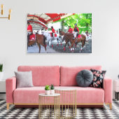 Historische Saratoga Race Course Canvas Afdruk (Insitu (Woonkamer))