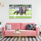 Historische Saratoga Race Course Canvas Afdruk (Insitu (Woonkamer))