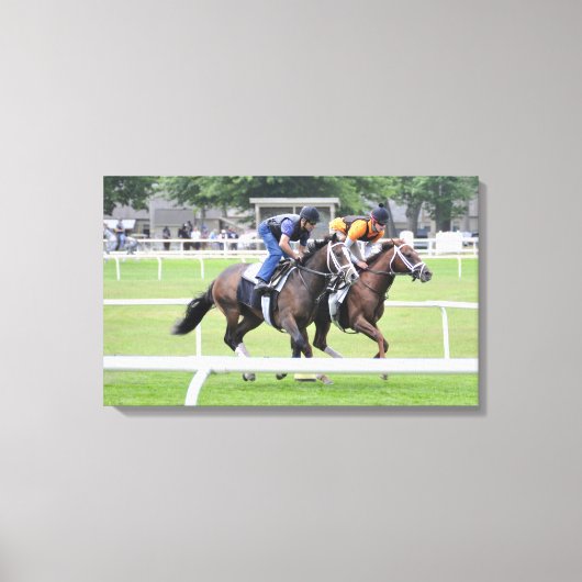 Historische Saratoga Race Course Canvas Afdruk (Voorkant)