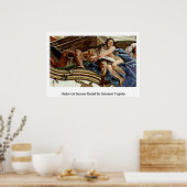 Historische scènes door Giovanni Tiepolo Poster (Keuken)