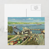 Historische scheepvaartveerboot over de Bodensee Briefkaart (Voorkant / Achterkant)