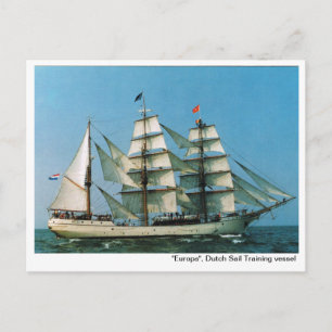 historische schepen "Europa", Nederland Briefkaart