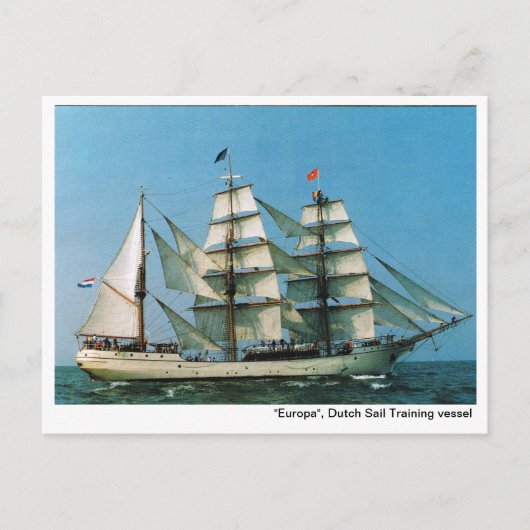  historische schepen "Europa", Nederland Briefkaart (Voorkant)