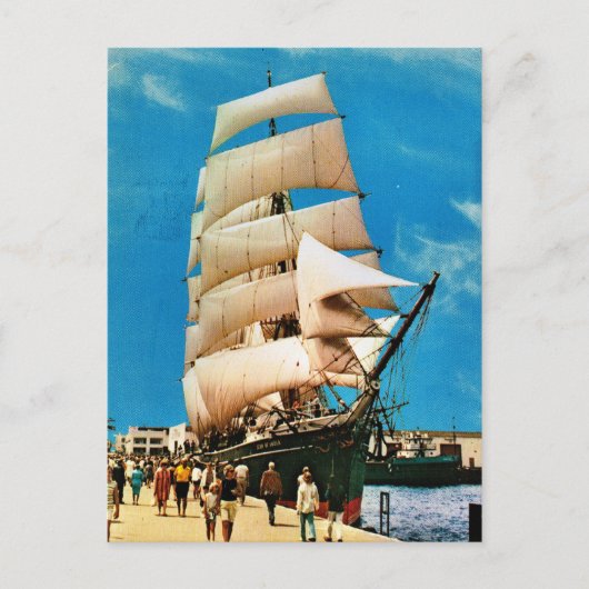  historische schepen, Star of India, San Diego Briefkaart (Voorkant)
